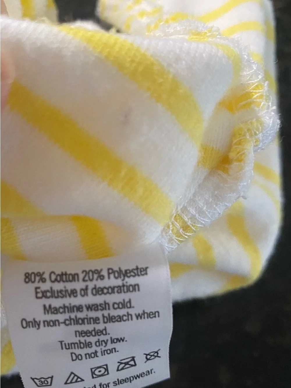 Janie and Jack Yellow and White Lace-Up Stripe Sundress